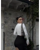 Beyaz Yumoş Tasarım Crop
