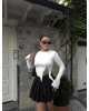 Beyaz Yumoş Tasarım Crop