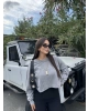 Antrasit Modal Oversize Yıkamalı Sweatshırt
