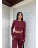 Bordo Brshk Alt Üst Takım