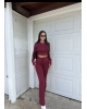 Bordo Brshk Alt Üst Takım