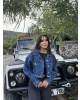 Mavi Crop Ceket