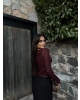 Bordo Transparan Bluz