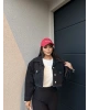 Siyah Crop Ceket