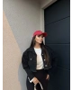 Siyah Crop Ceket