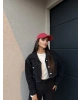 Siyah Crop Ceket
