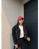 Siyah Crop Ceket