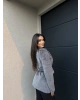 Antrasit Fox Kemerli Ceket