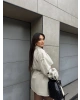 Bej Midi Boy Tasarım Trençkot