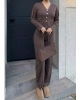Kahverengi Zra Model Hırka Takım