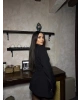 Siyah Aksesuarlı Blazer Ceket