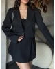 Siyah Blazer Ceket Etek Takım