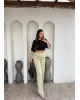 Yeşil Çimalı Tayt Pantolon