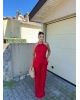 Kırmızı Boyun Aksesuarlı Alt Üst Takım