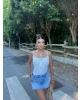 Beyaz Fiyonk Detay Bodysuit