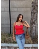 Kırmızı Askılı Büstiyer