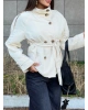 Bej Dik Yaka Zra Trençkot