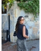 Siyah Trenç Crop Yelek