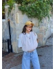 Bej Trenç Crop Yelek