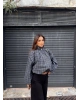 Yeşil Mini Ekoseli Bomber Ceket