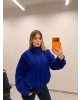 Saks Mavisi Bomber Trençkot