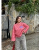 New York Baskılı Brshk Sweatshırt