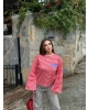 New York Baskılı Brshk Sweatshırt