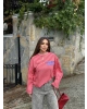 New York Baskılı Brshk Sweatshırt