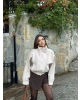 Bej Zra Model Kaşe Mont