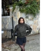 Haki Zra Model Kaşe Mont