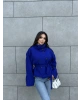 Saks Mavisi Dik Yaka Zra Trençkot