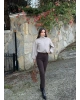 Kahverengi Yüksek Bel Kaşe Pantolon