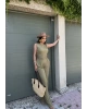 Haki Bisiklet Yaka Bürümcük Takım