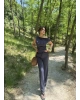Lacivert Omuz Detay Alt Üst Takım