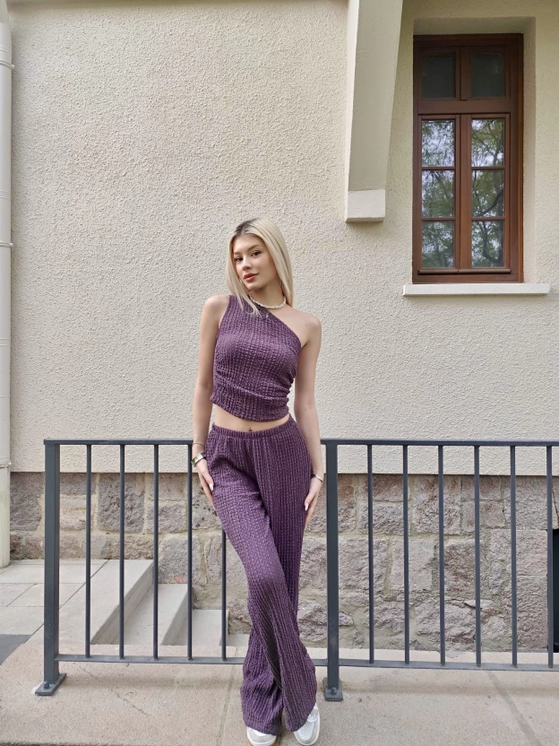 Mürdüm Omuz Detay Bürümcük Alt Üst Takım