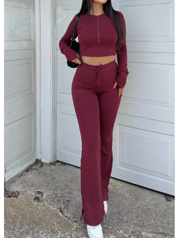 Bordo Brshk Alt Üst Takım