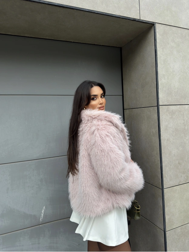 Pembe Premium Kürk