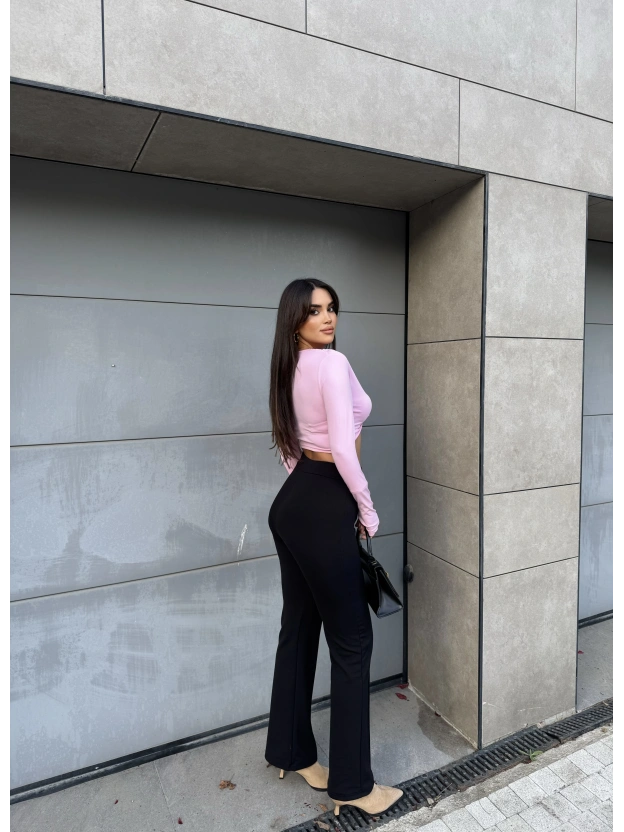 Siyah Tayt Pantolon