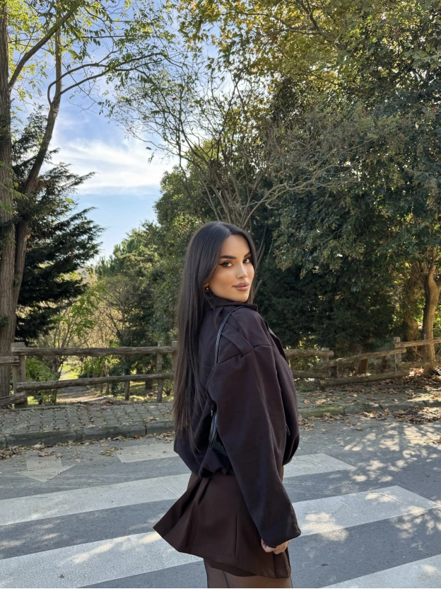 Acı Kahve Süet Ceket