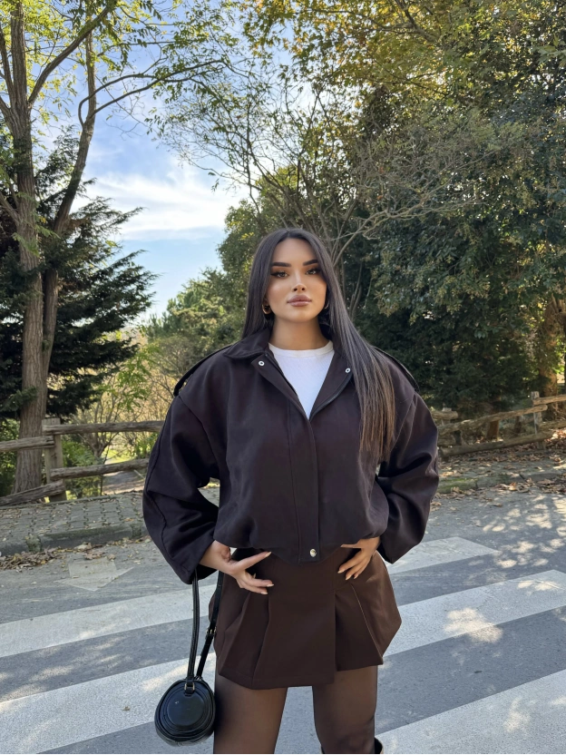 Acı Kahve Süet Ceket