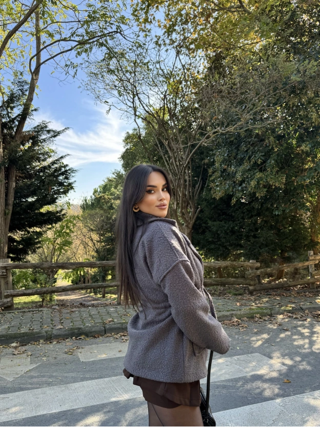 Vizon Bağlamalı Tasarım Mont