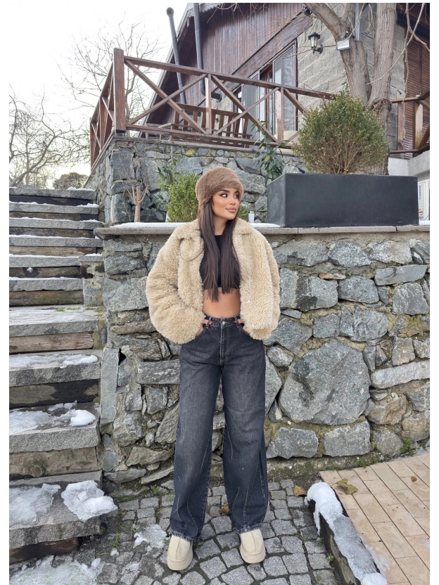 Füme Pensli Boyfriends Jeans