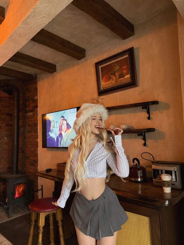 Antrasit Pileli Mini Şort Etek