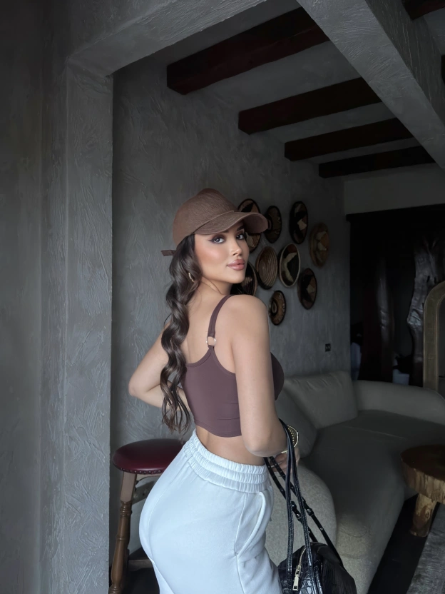 Kahverengi Halkalı Korse Crop