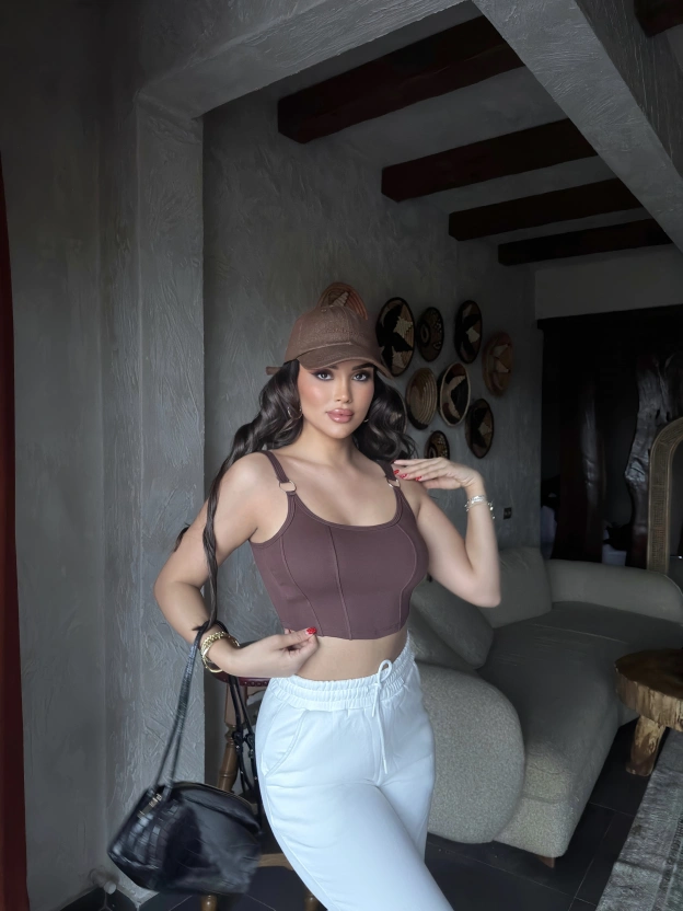 Kahverengi Halkalı Korse Crop