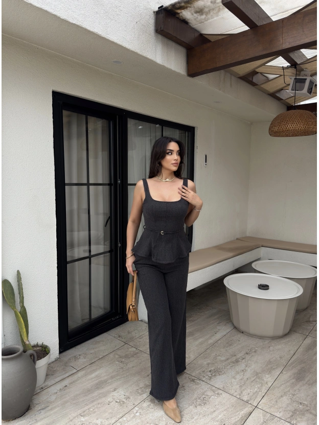 Antrasit Toka Detay Volanlı Takım