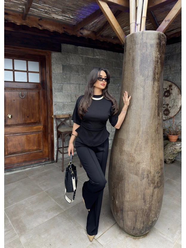 Siyah Modal Alt Üst Takım