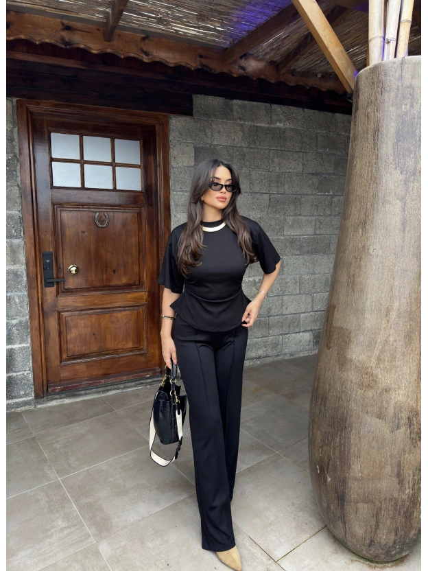 Siyah Modal Alt Üst Takım