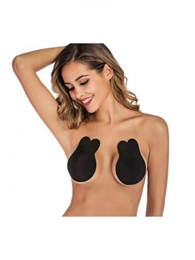 Siyah Destekleyici Göğüs Pedi