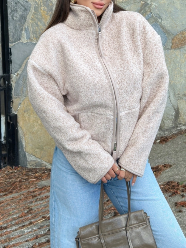 Bej Wellsoft Oversize Polar
